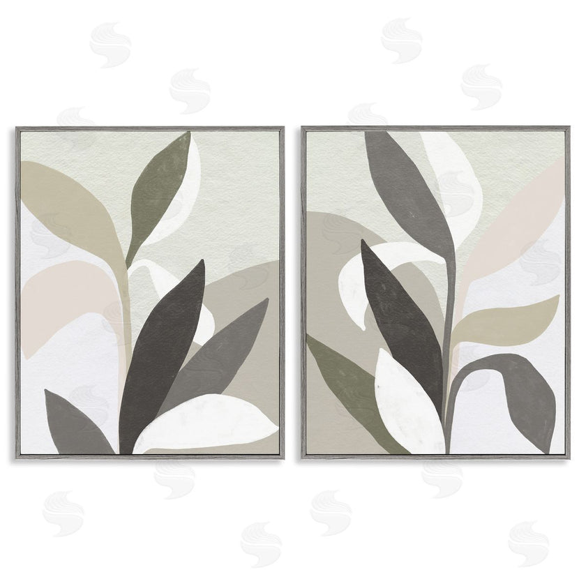 June Erica Vess | Neutral Leaf Shapes