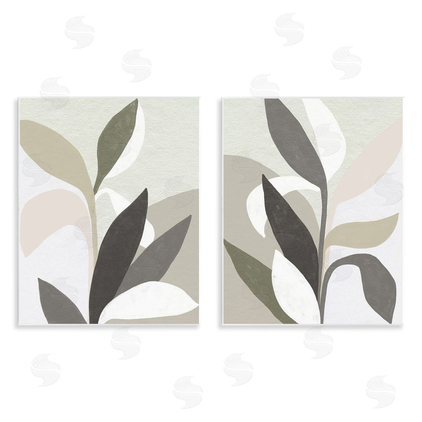 June Erica Vess | Neutral Leaf Shapes