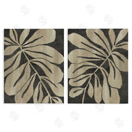 June Erica Vess | Rustic Curved Leaves