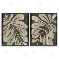 June Erica Vess | Rustic Curved Leaves