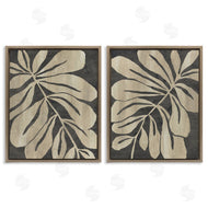 June Erica Vess | Rustic Curved Leaves