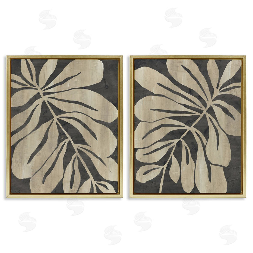 June Erica Vess | Rustic Curved Leaves