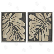 June Erica Vess | Rustic Curved Leaves