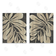 June Erica Vess | Rustic Curved Leaves