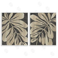 June Erica Vess | Rustic Curved Leaves