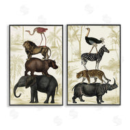 Victoria Barnes | Stacked Safari Animals