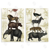 Victoria Barnes | Stacked Safari Animals