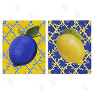 Matthew Piotrowicz | Bold Blue & Yellow Lemons