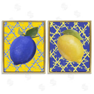 Matthew Piotrowicz | Bold Blue & Yellow Lemons