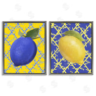 Matthew Piotrowicz | Bold Blue & Yellow Lemons