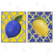 Matthew Piotrowicz | Bold Blue & Yellow Lemons