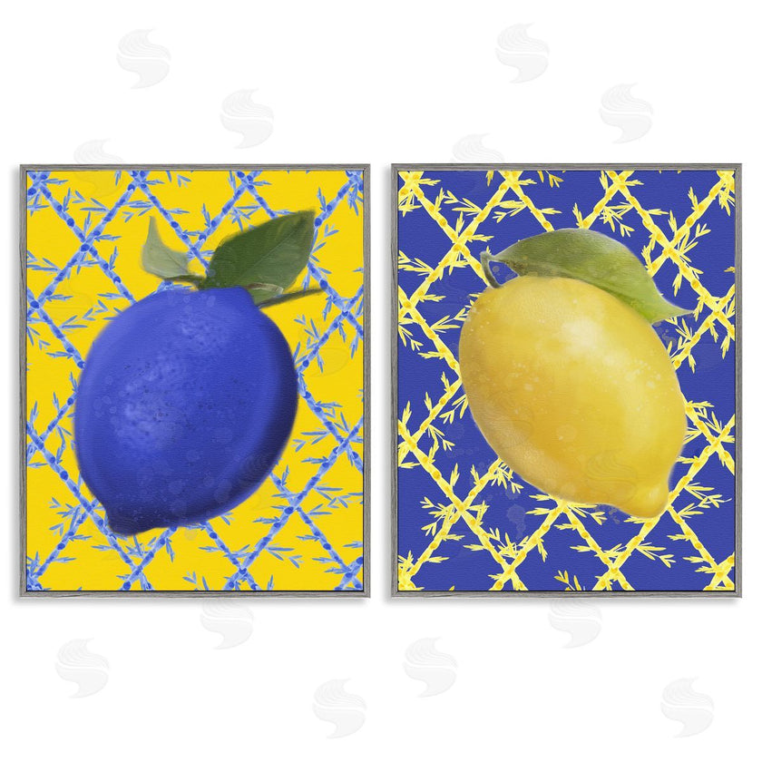 Matthew Piotrowicz | Bold Blue & Yellow Lemons