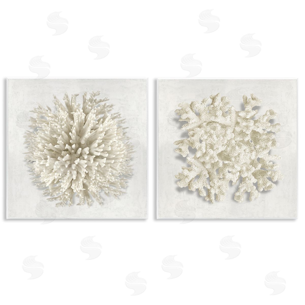 Distinct Natural Coral Wood Plaque Wall Art, Home Decor by Caroline Kelly