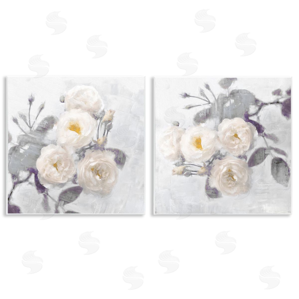 Country Blossoms Bundle Wood Plaque Wall Art, Home Decor by Emily Ford