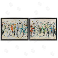 Dusza | Dynamic Bicycles on Beige