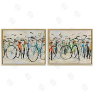 Dusza | Dynamic Bicycles on Beige