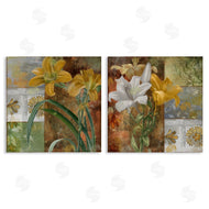 Sasha | Lilies & Vintage Tile Patterns