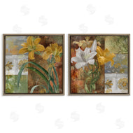Sasha | Lilies & Vintage Tile Patterns