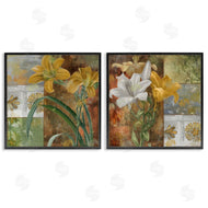 Sasha | Lilies & Vintage Tile Patterns