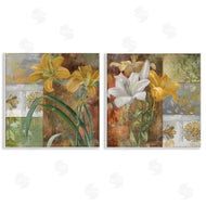 Sasha | Lilies & Vintage Tile Patterns
