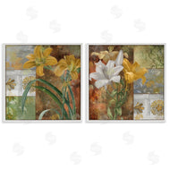 Sasha | Lilies & Vintage Tile Patterns