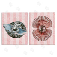 Stupell Studio | Pastel Disco Ball Sea Life