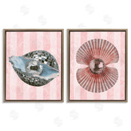 Stupell Studio | Pastel Disco Ball Sea Life