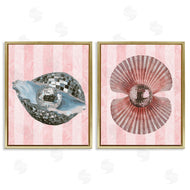 Stupell Studio | Pastel Disco Ball Sea Life