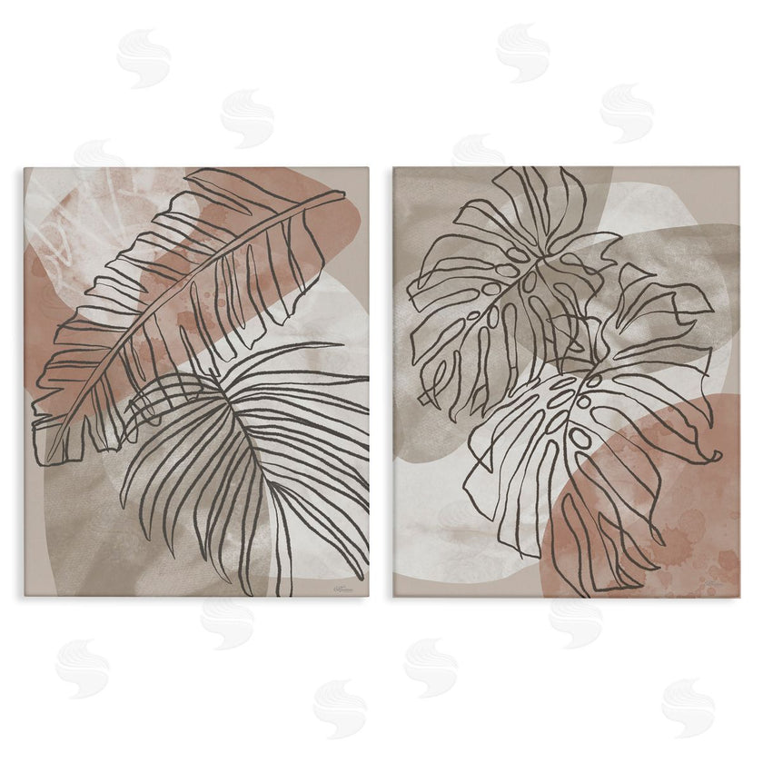 Cat Thurman Designs | Natural Earth Tone Palms