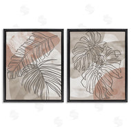 Cat Thurman Designs | Natural Earth Tone Palms