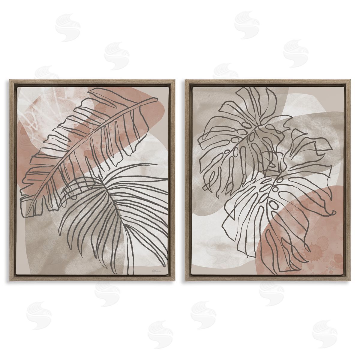 Cat Thurman Designs | Natural Earth Tone Palms