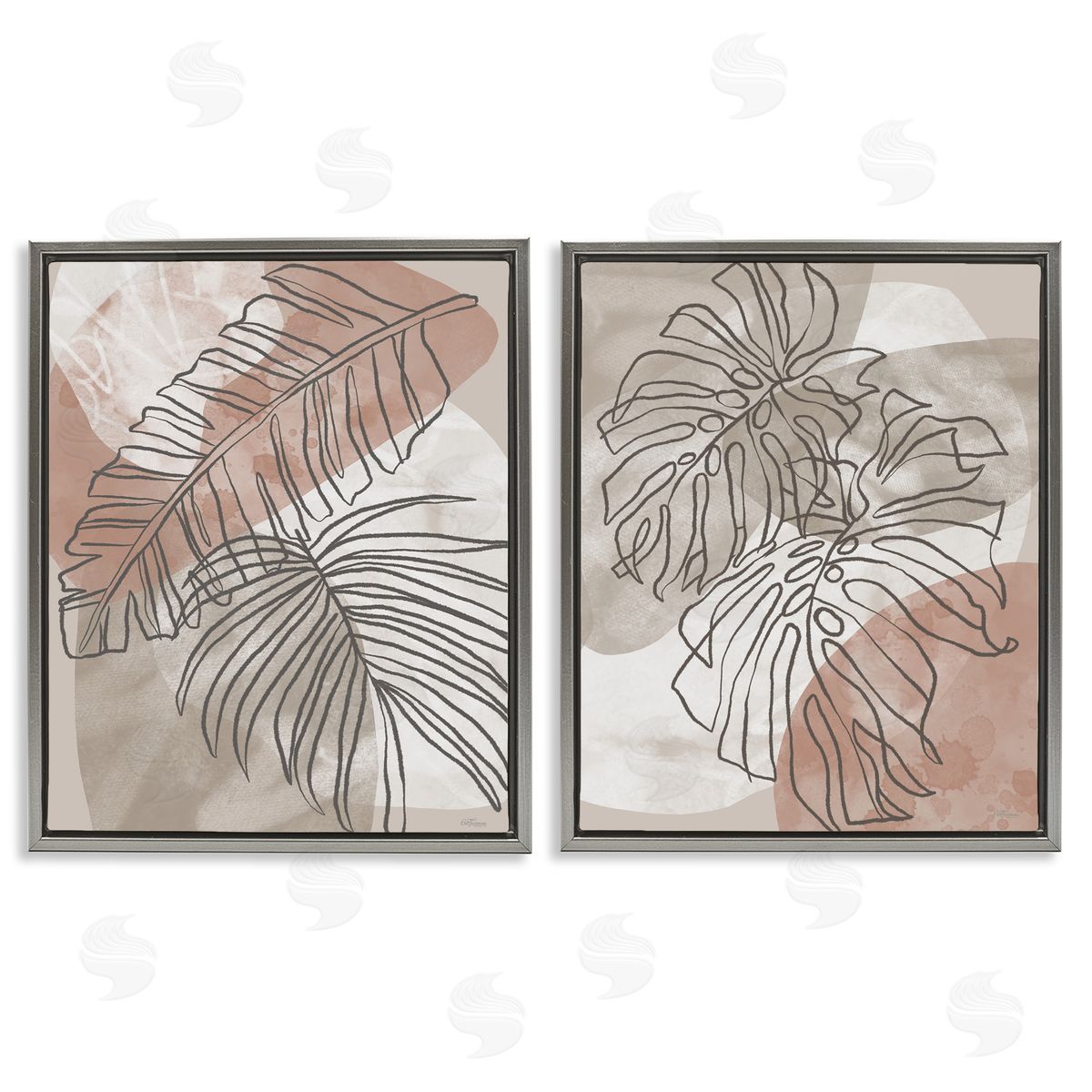 Cat Thurman Designs | Natural Earth Tone Palms