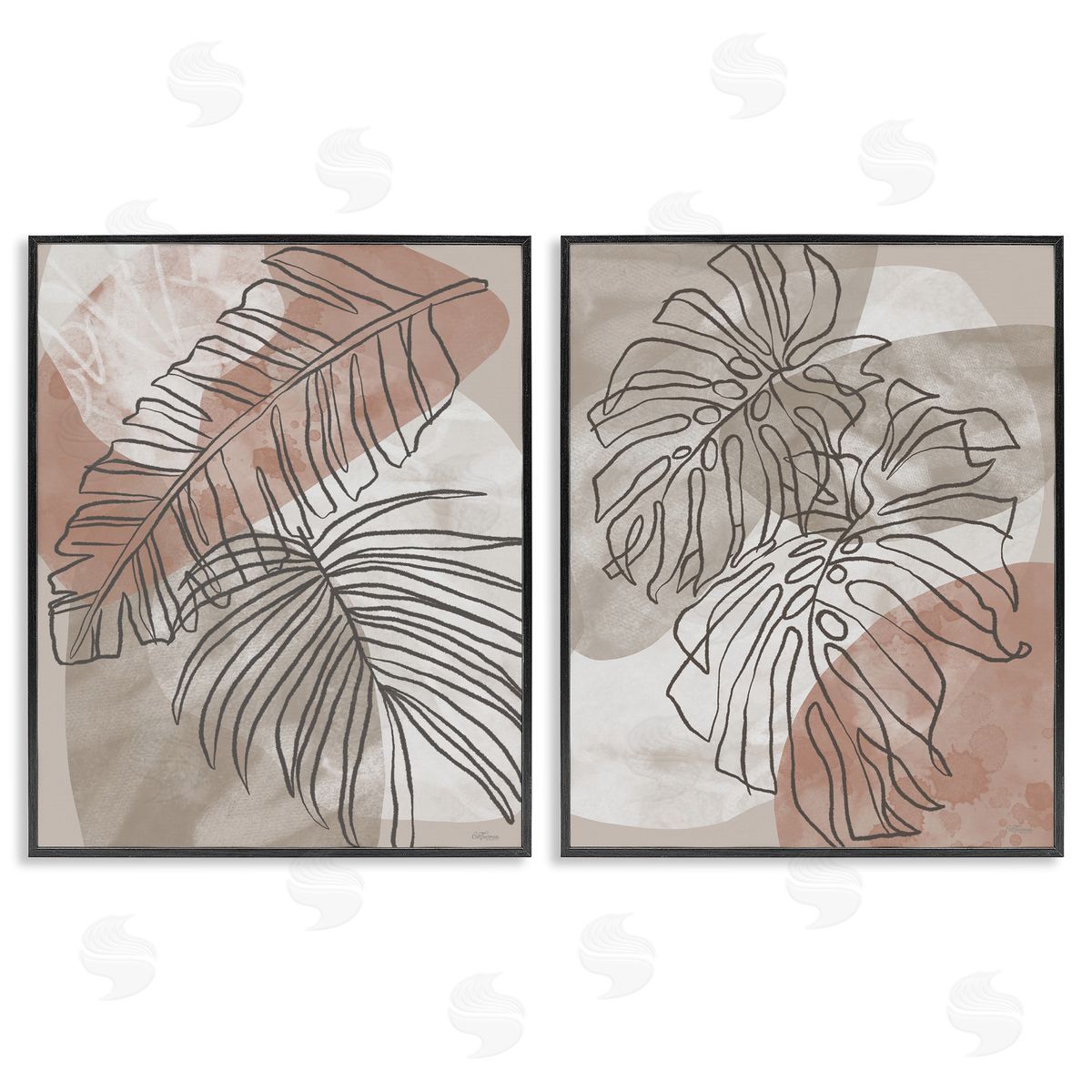 Cat Thurman Designs | Natural Earth Tone Palms