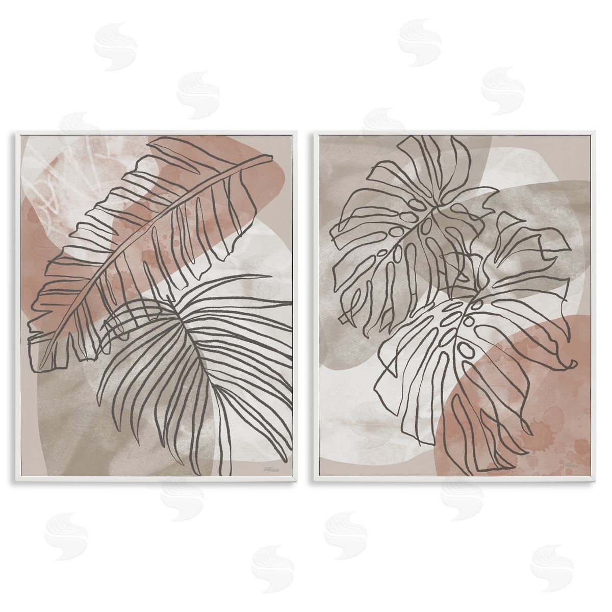 Cat Thurman Designs | Natural Earth Tone Palms
