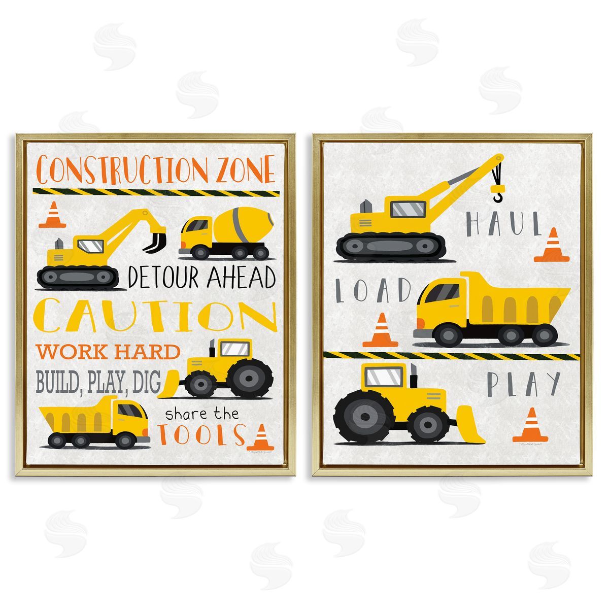 Elizabeth Tyndall | Construction Zone Trucks & Phrases