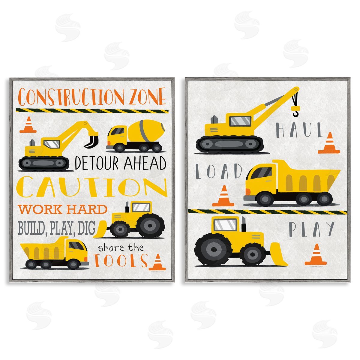 Elizabeth Tyndall | Construction Zone Trucks & Phrases