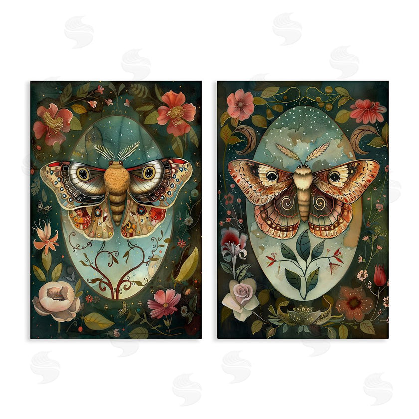 The Dutch Lady | Vintage Victorian Folk Moths