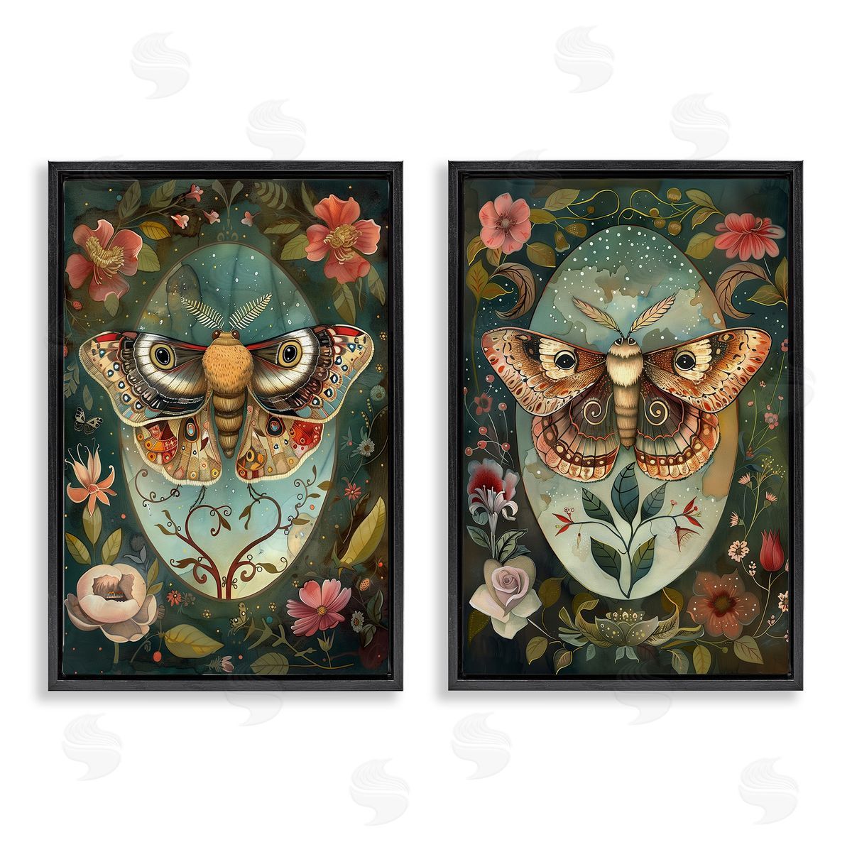 The Dutch Lady | Vintage Victorian Folk Moths