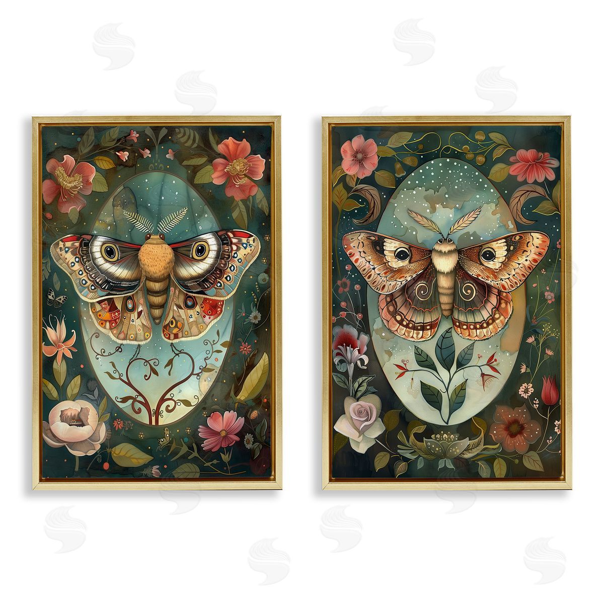 The Dutch Lady | Vintage Victorian Folk Moths