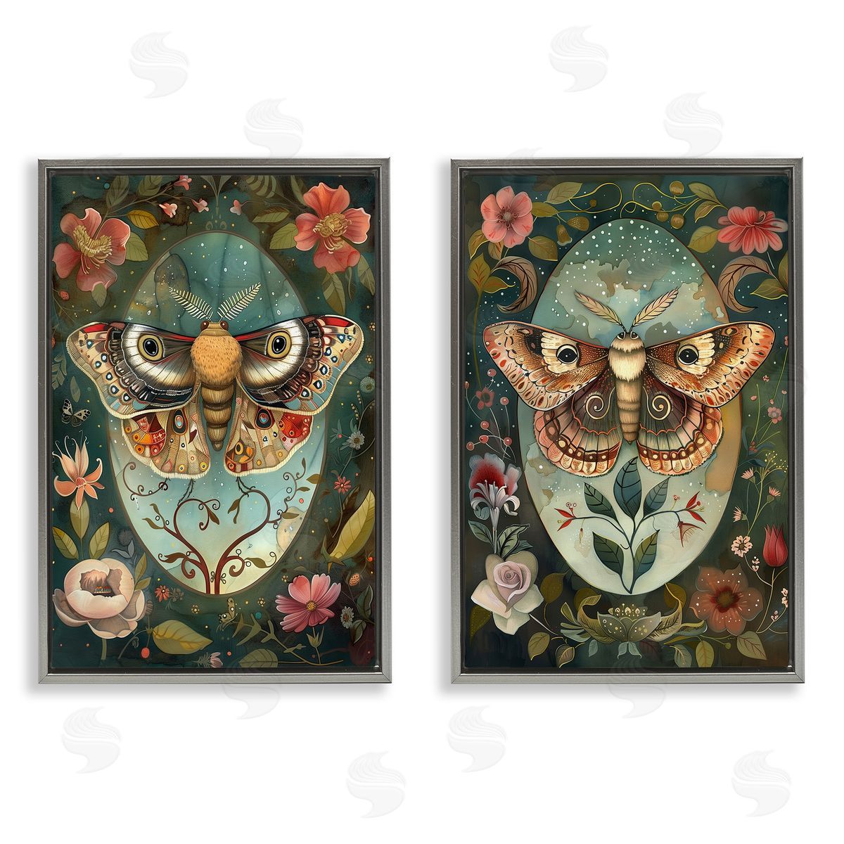 The Dutch Lady | Vintage Victorian Folk Moths