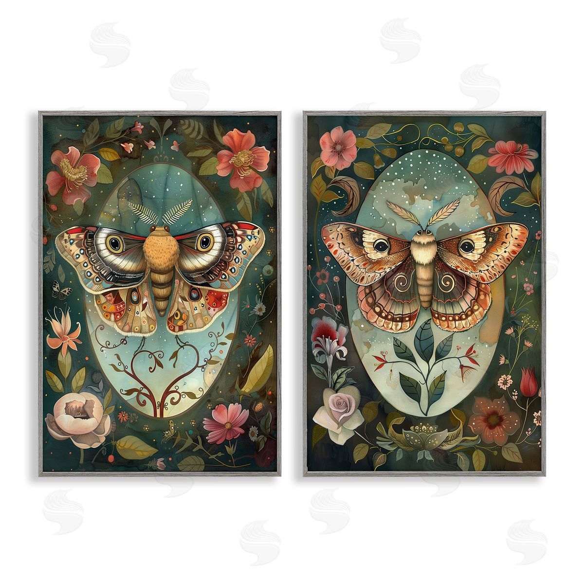 The Dutch Lady | Vintage Victorian Folk Moths