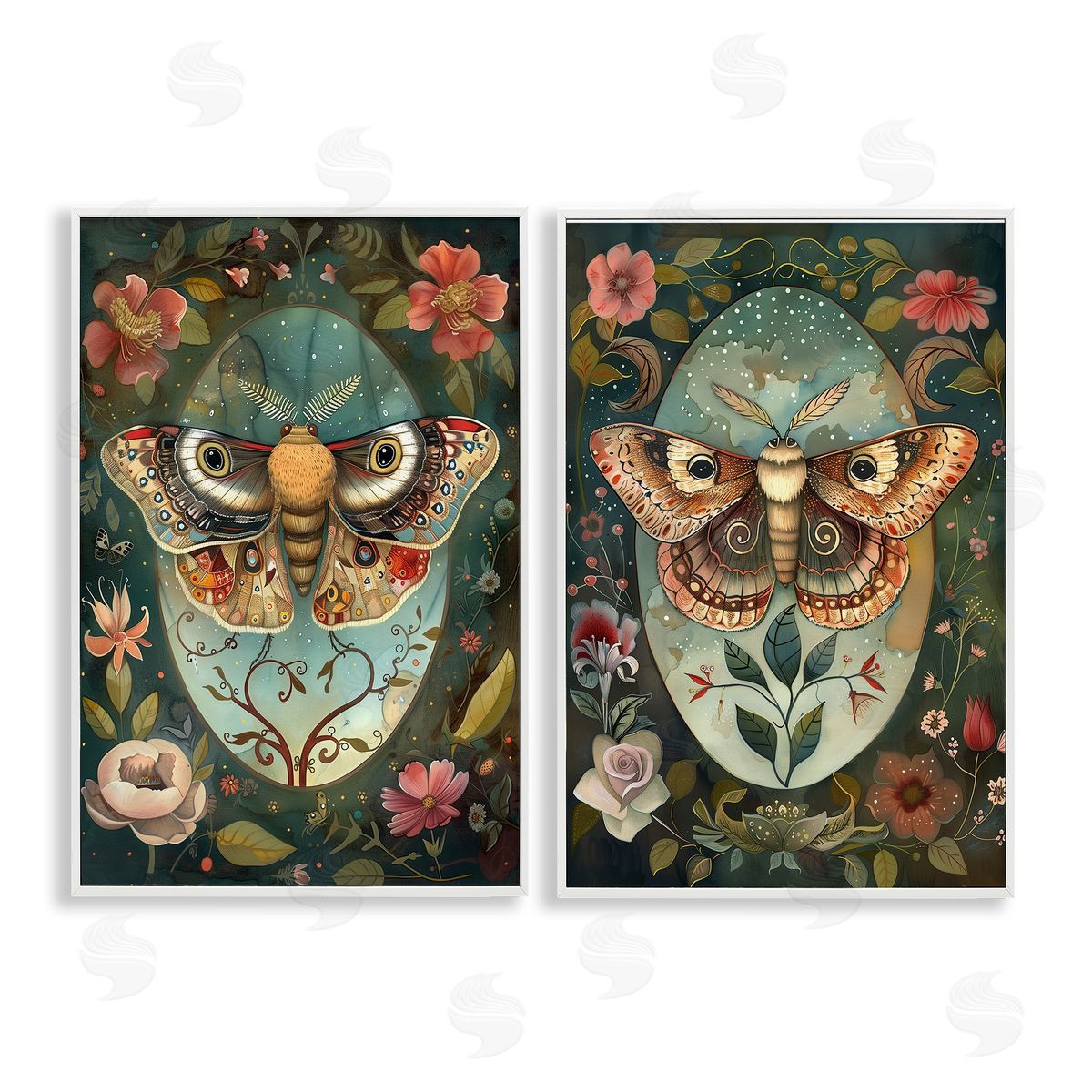 The Dutch Lady | Vintage Victorian Folk Moths