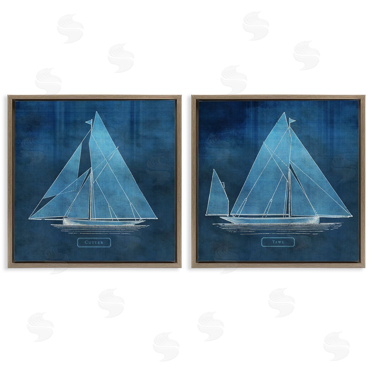 Susan Arnot | Nautical Sailboat Vessels Duo