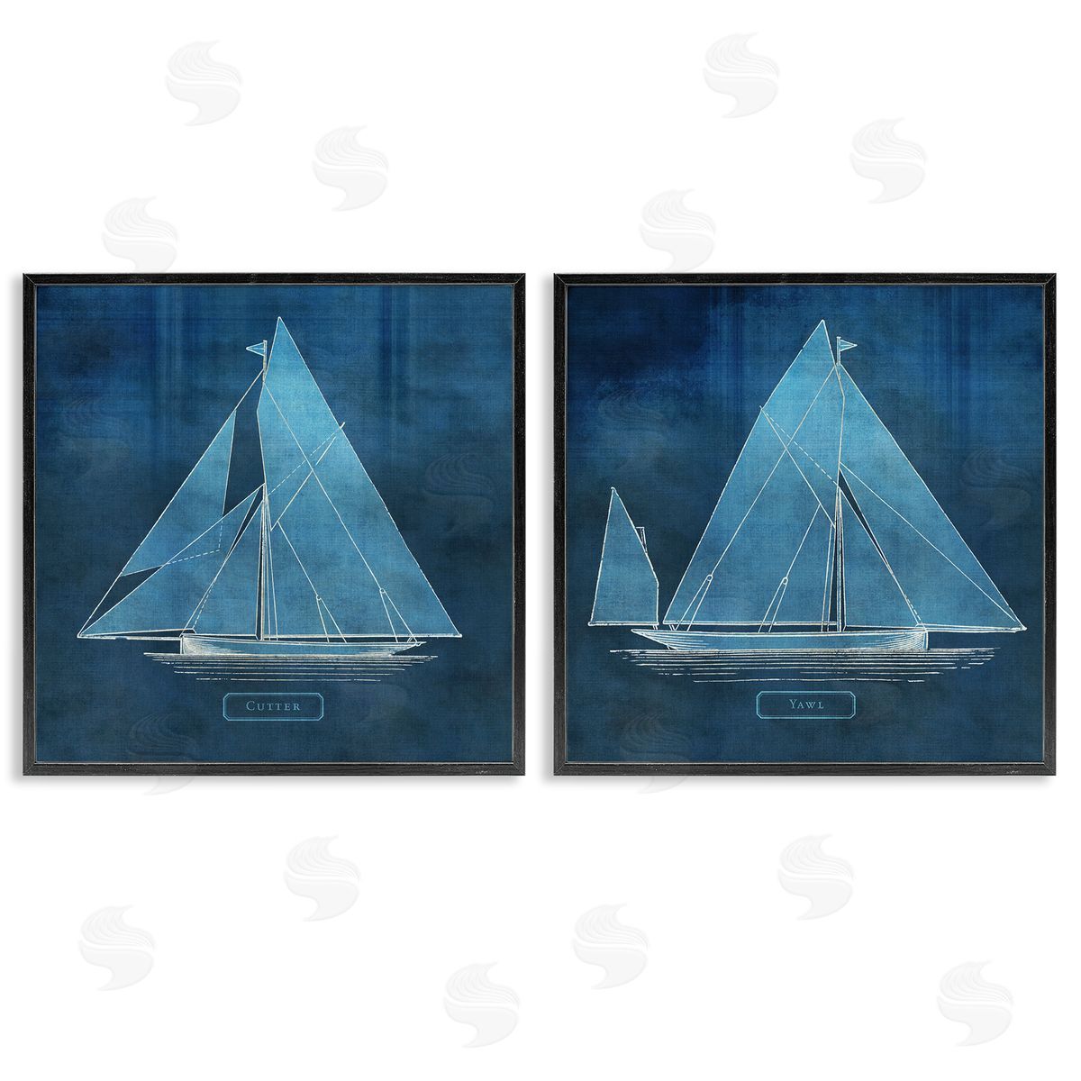 Susan Arnot | Nautical Sailboat Vessels Duo