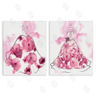 Carol Robinson | Abstract Flower Fashion Gowns