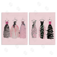 Sally Swatland | Pink & Black Trendy Dresses