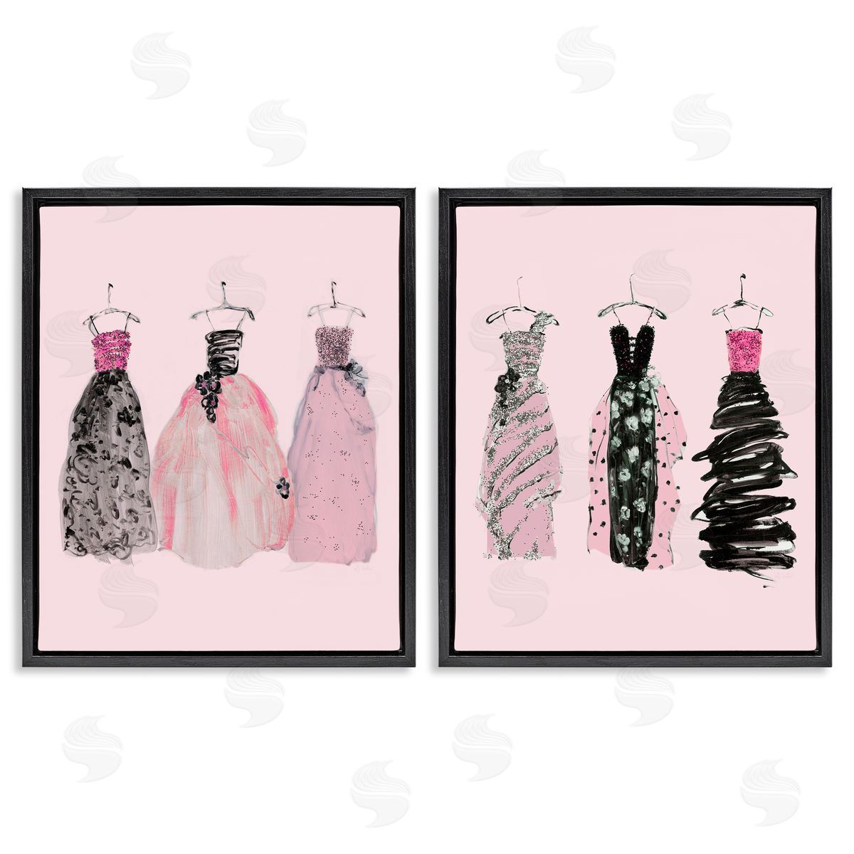 Sally Swatland | Pink & Black Trendy Dresses