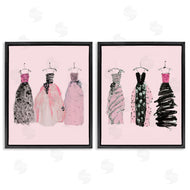 Sally Swatland | Pink & Black Trendy Dresses