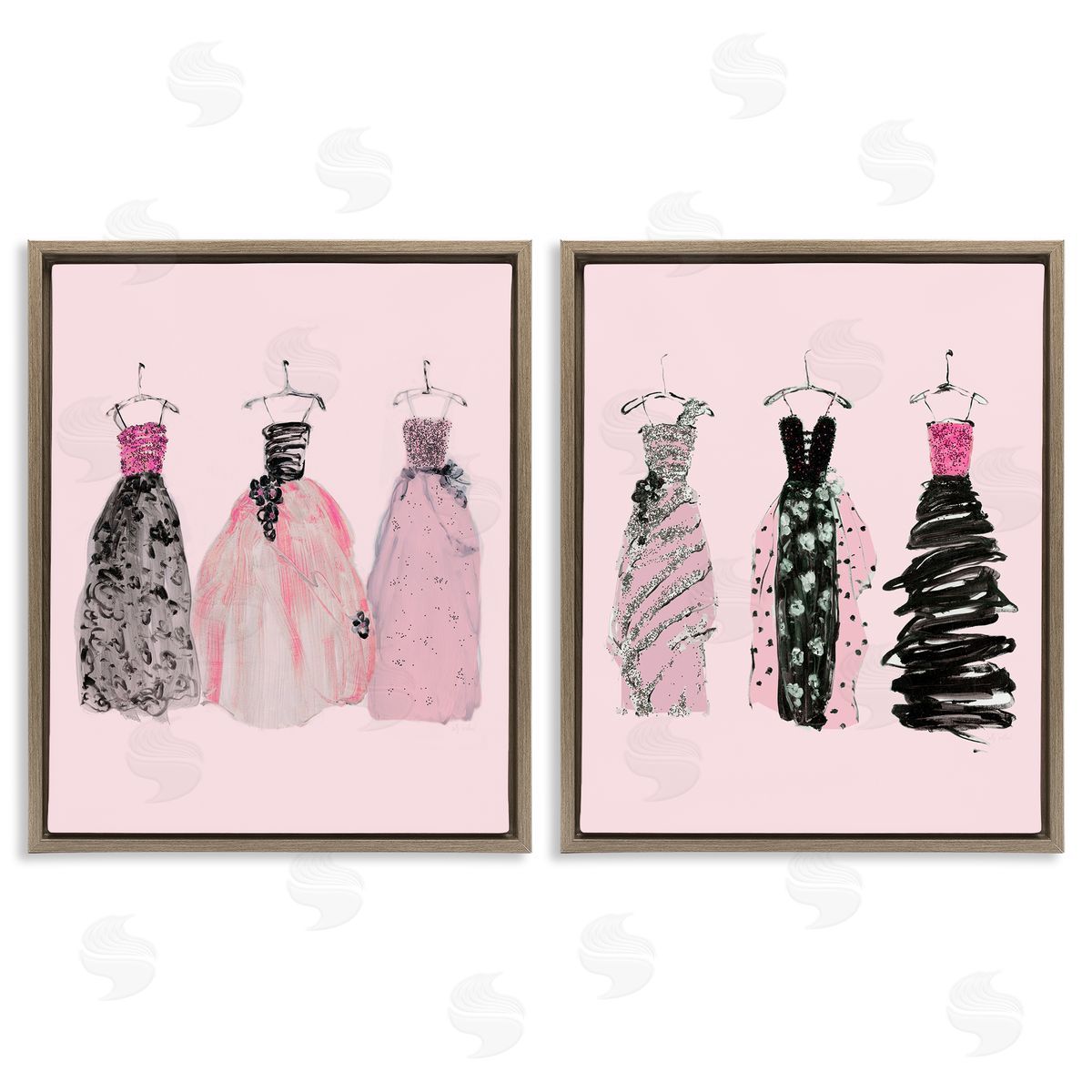 Sally Swatland | Pink & Black Trendy Dresses