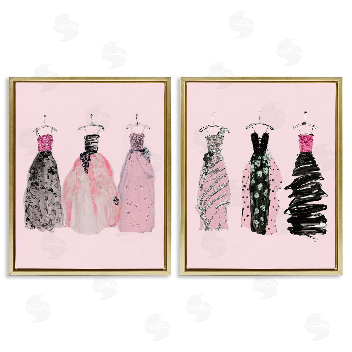 Sally Swatland | Pink & Black Trendy Dresses